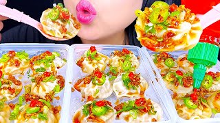 ASMR Spicy Soup Dumplings Eating Sounds ASMR Phan [upl. by Airotcivairam]