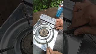 How to use portable butane gas stove [upl. by Dominy]