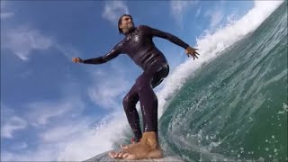 Decathlon and Softech soft surfboards test [upl. by Suirauqed]