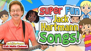 🔴 LIVE  ABCs Counting Brain Breaks and More  Super FUN Jack Hartmann Songs [upl. by Nortyad]