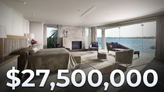 Inside THE BIGGEST amp MOST EXPENSIVE Waterfront Mansion in Dalkeith  Perth WA [upl. by Aksel]