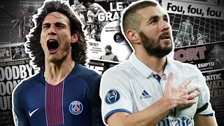 Limprobable rumeur dun échange CavaniBenzema  Revue de presse [upl. by Dodson35]