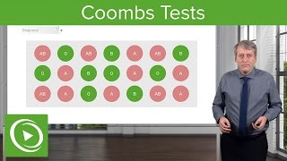 Coombs Tests Direct amp Indirect Coombs – Pediatric Hematology  Lecturio [upl. by Colbye]