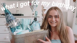 WHAT I GOT FOR MY 21ST BIRTHDAY HAUL WHAT TO ASK FOR FOR YOUR 21ST BIRTHDAY [upl. by Rachelle]