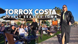 Torrox Costa Spain Lovely Seaside Town February 2024 Update Costa del Sol  Axarquía  Málaga 4K [upl. by Baal]