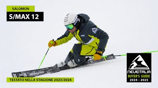 Salomon SMax 12  NeveItalia  Ski Test  20232024 [upl. by Nove465]