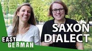 Saxon Dialect vs Standard German with Anja from Learn German with Anja [upl. by Lyell]