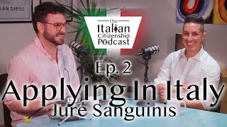 Italian Citizenship  Apply in Italy for Italian citizenship by descent Jure Sanguinis [upl. by Yanehc]