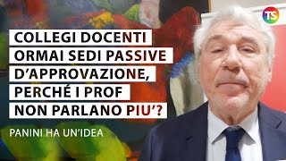 Collegi docenti ormai sedi passive d’approvazione perché i prof non parlano più Panini ha un’idea [upl. by Odine]