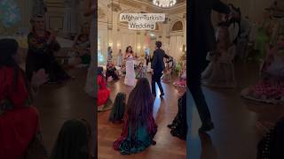 Afghan bride and Turkish groom dancing to mast Afghan music [upl. by Ohaus13]