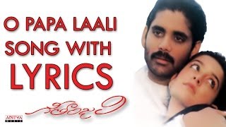 O Papa Laali Full Song With Lyrics  Geethanjali Songs  Nagarjuna Girija Ilayaraja [upl. by Roye721]