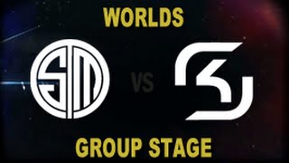 TSM vs SK  2014 World Championship Groups A and B D1G2 [upl. by Forward449]