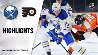 Sabres  Flyers 11921  NHL Highlights [upl. by Janie]