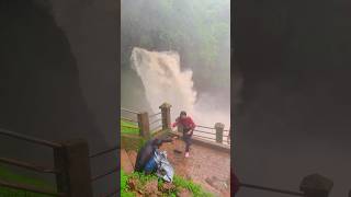 live accident harvalem waterfall Goa [upl. by Sergei]