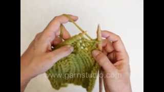 How to knit a smock pattern [upl. by Adraynek]