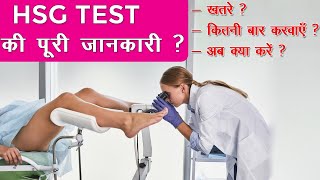 सही तरीका क्या है  HSG test for female infertility  Blocked fallopian tubes Test कितनी बार करवाए [upl. by Alyahs]