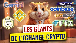 Top 6 des plateformes déchange crypto qui ont révolutionné la cryptosphère ⚡️ Hamster Academy [upl. by Nerahs]