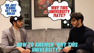 Why THIS University The BEST way to ANSWER  MMIPANEL Interviews [upl. by Atsyrk695]