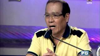 Kris impersonator Kuya Noy draw laughs on Showtime [upl. by Chiang]