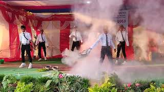 Dance performance by students on childrens day at sagarmatha basic boarding school malangwa [upl. by Leunas741]