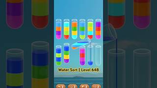 Water Sort  Level 648 [upl. by Kerrin]