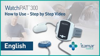 WatchPAT 300 Sleep Apnea Test  How to Use translations in description [upl. by Anisamot]