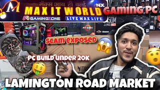 Lamington Road Electronic Market  Cheapest Gaming PC Build in Mumbai My PC Setup of 1 Lakh 💰😱 [upl. by Adle649]