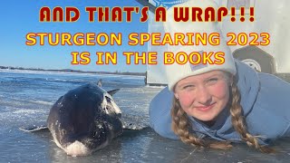 STURGEON SPEARING 2023 THE FINAL CHAPTER [upl. by Gough]