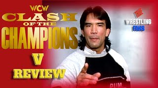 NWA WCW Clash OF The Champions 5 Review St Valentines Day Massacre [upl. by Gurl]