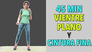 Nuevo Entrenamiento de Caminata de 45 Min Vientre Plano y Cintura Delgada [upl. by Eerihs283]