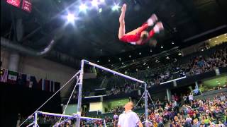 Katelyn Ohashi  Bars  2012 Kelloggs Pacific Rim Championships [upl. by Oirom]