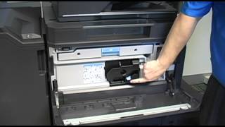 How To Kyocera Toner Replacement [upl. by Yoreel606]