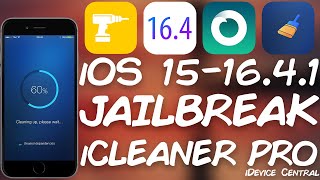 iOS 150  1641 JAILBREAK News iCleaner Pro Tweak Now Supports Rootless Jailbreaks All Devices [upl. by Zennas]