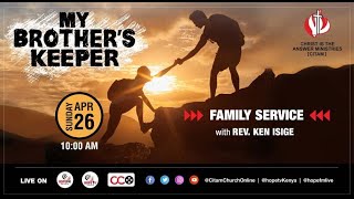 CITAM FAMILY SERVICE  CITAM Church Online [upl. by Eissirc572]