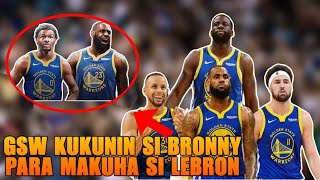 GSW KUKUNIN SI BRONNY PARA MAKUHA SI LEBRON  Tyrese Maxxy ALLSTAR Performance lagi [upl. by Ahsinhoj449]