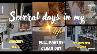 From House To Home Massive Pantry Cleanout  Everything Must Go  Organizing amp restocking our home [upl. by Nylirac]