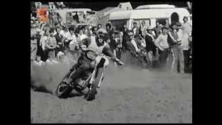 1971 Motocross  Luxembourg GP  Ettelbruck  Roger DeCoster [upl. by Ecinert]