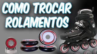 Como tirar e trocar o rolamento de PATINS  HAND SPINNERS  Rolamentos Traxart Abec7 e Abec5 [upl. by Willem]