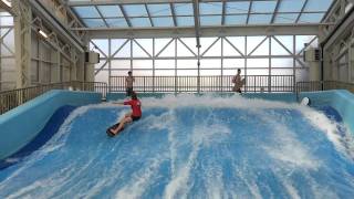 Secret Flowrider In Utah Backyard Private Pros riding [upl. by Ham]