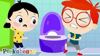 Potty Training Song  Good Habits  kidssongs with Peekabeans [upl. by Anolahs]