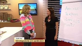 Så använder du språket rätt  Nyhetsmorgon TV4 [upl. by Verene]