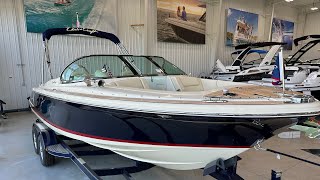 BRAND NEW Chris Craft Boats Launch 25 GT Walk around in showroom [upl. by Wiedmann]