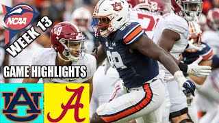 Alabama vs Auburn Week 13 FULL GAME 4th QTR 112523  NCAAF Highlights 2023 [upl. by Nailil176]