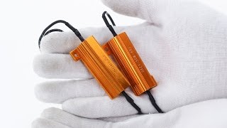 How to install the load resistors for turn signal lights to prevent the hyper flash [upl. by Claud]