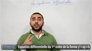 Equations différentielles du premier ordre à coefficients constants [upl. by Eniawd141]