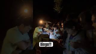 Bingo Game at 8th year camping Banana😍🙏 bingogames 8thyear camping palliser shorts [upl. by Dier]