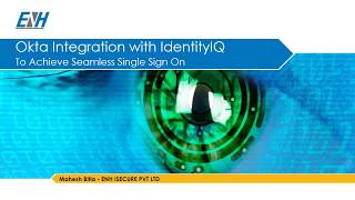 ENH iSecure Okta integration with Sailpoints Identity IQ [upl. by Edecrem]