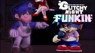 PERFECT PAIN OVERHAUL WEEK 4  GLITCHY NIGHT FUNKIN V25 GAMEPLAY [upl. by Merta854]