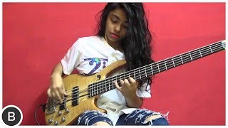 AMAZING YOUNG BASSIST MOHINI DEY [upl. by Mittel]