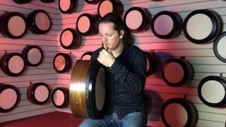 16quot Rosewood Deep Rim Tunable Bodhran by Paraic McNeela [upl. by Mercedes]